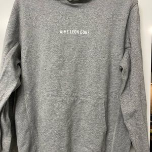 Aime Leon Dore Grey Hoodie